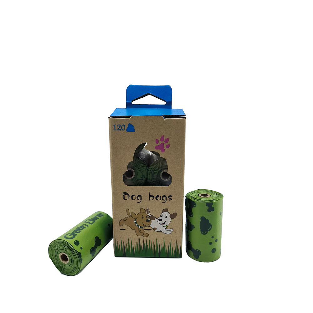 Compostable Biodegradable Eco Dog Poop Bags Garbage Dog Poop Bag Rolls