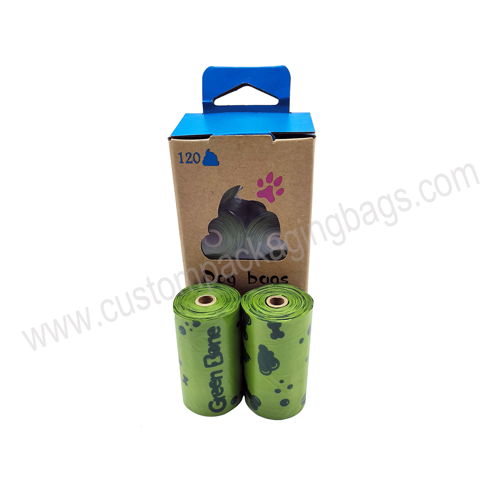 Degradable Cornstarch Eco Pet Dog Poop Bags