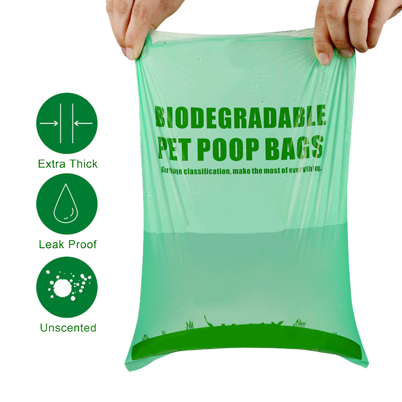 Cornstarch Earth Compostable Biodegradable Dog Poop Bags