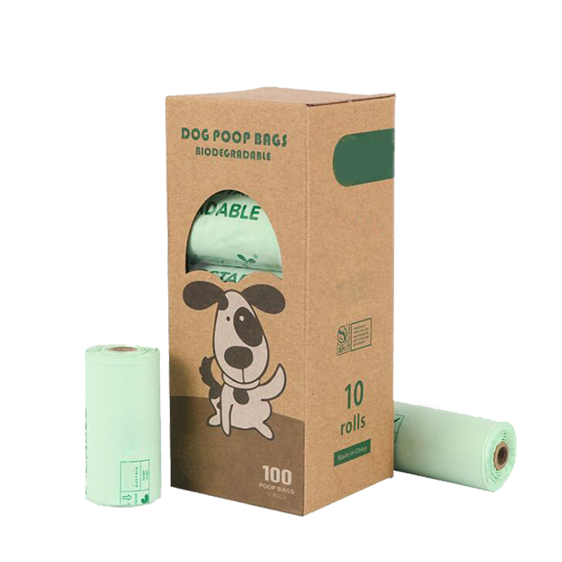 compostable dog poop bags with handles wholesale