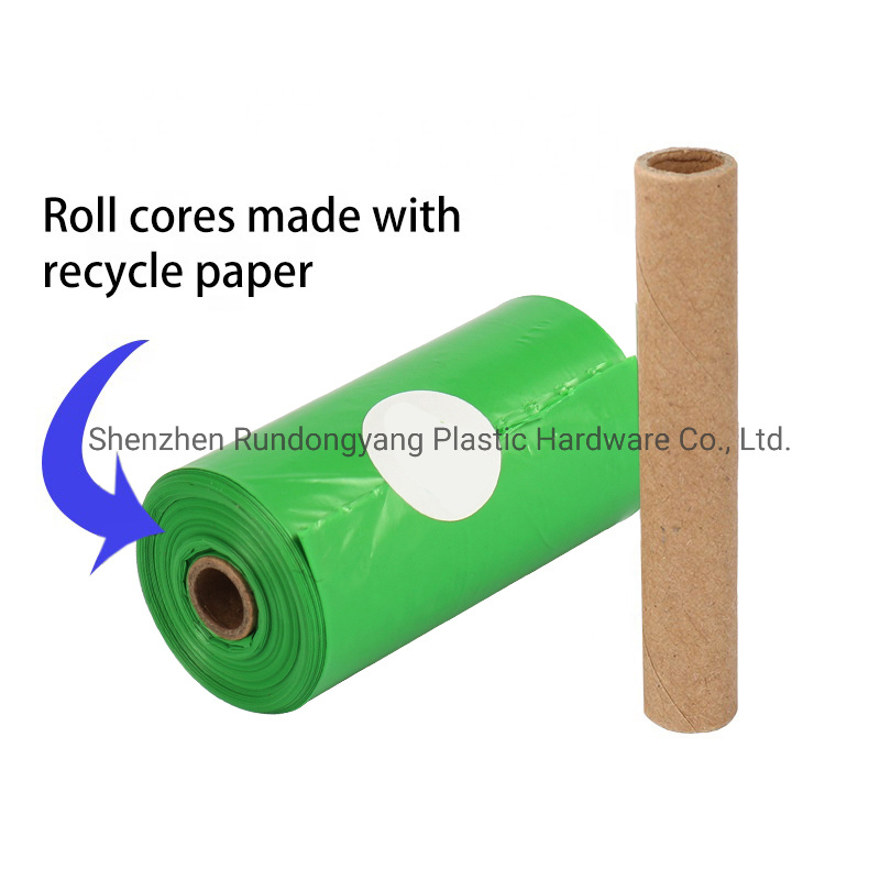 Green Environmental Protection Disposable Compostable Biodegradable Dog Poop Bag