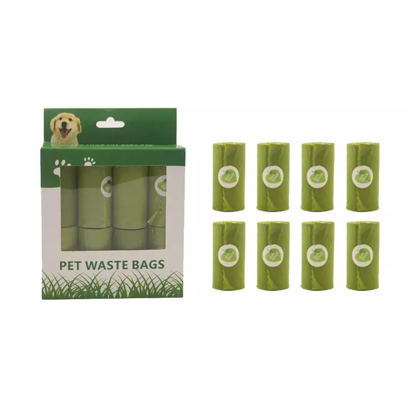 Biodegradable Corn Starch Pet Dog Poop Bag Eco-Friendly Compostable Bolsas Caca Perro