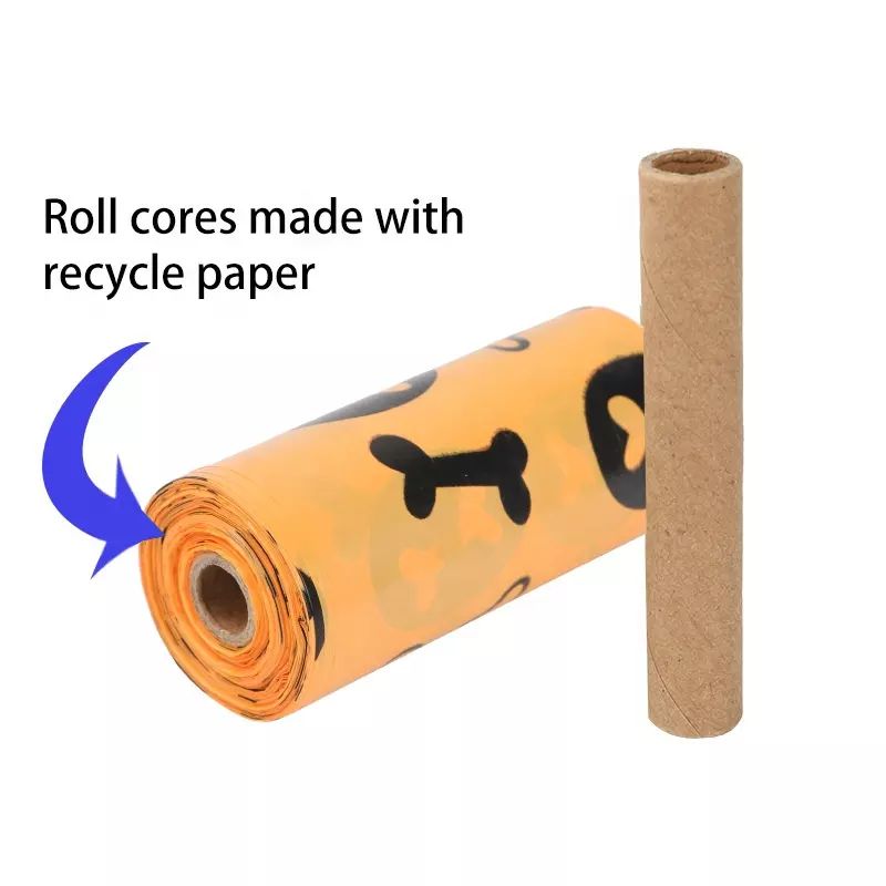 compostable 100% Biodegradable Pet Dog Waste Poop Plastic Garbage Bag Rolls