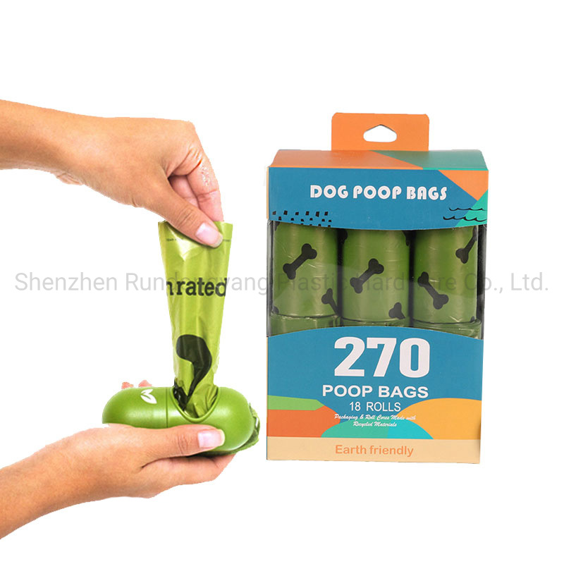 good quality Green Environmental Protection Disposable Compostable Biodegradable Dog Poop Bag wholesale