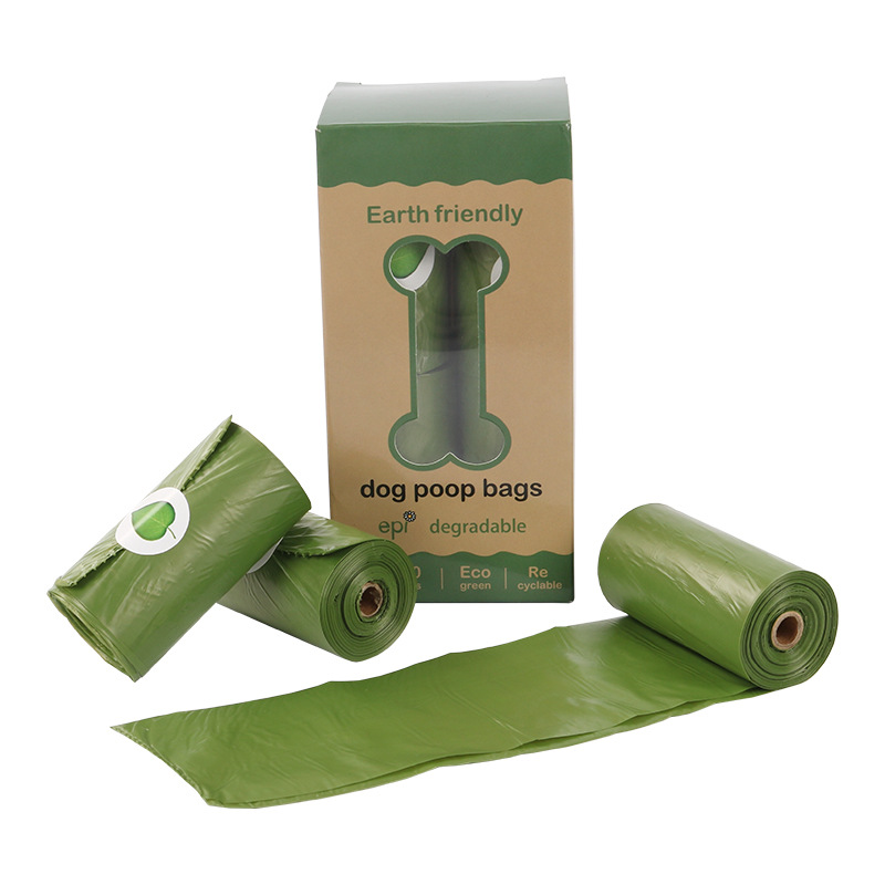 buy OEM Cornstarch Doggie Scented Bio Corn Starch Custom Eco Friendly Compostable Biodegradable Pet Dog Poop Bag on sales